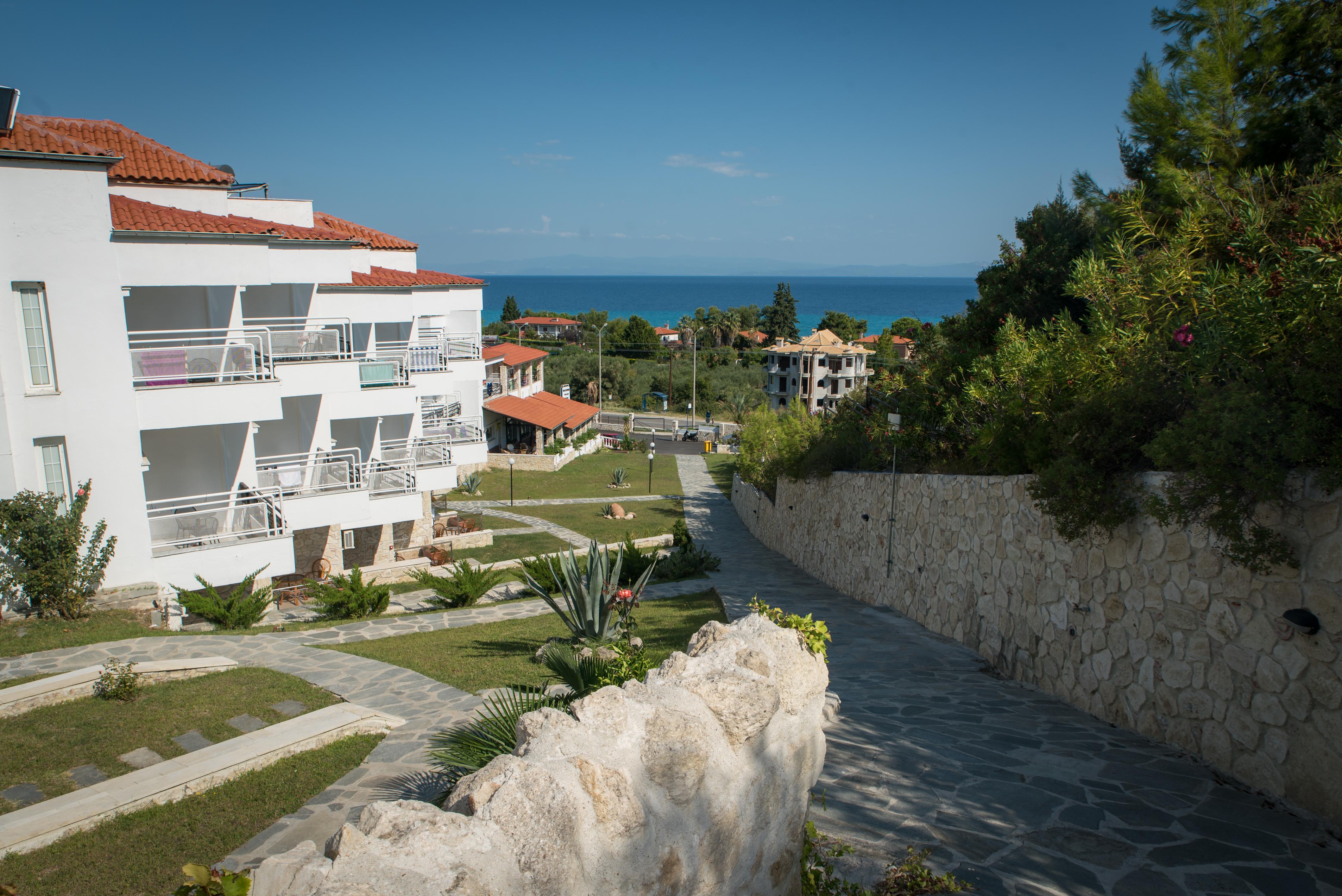 Halkidiki Palace Hotel โปไลโครโน ภายนอก รูปภาพ