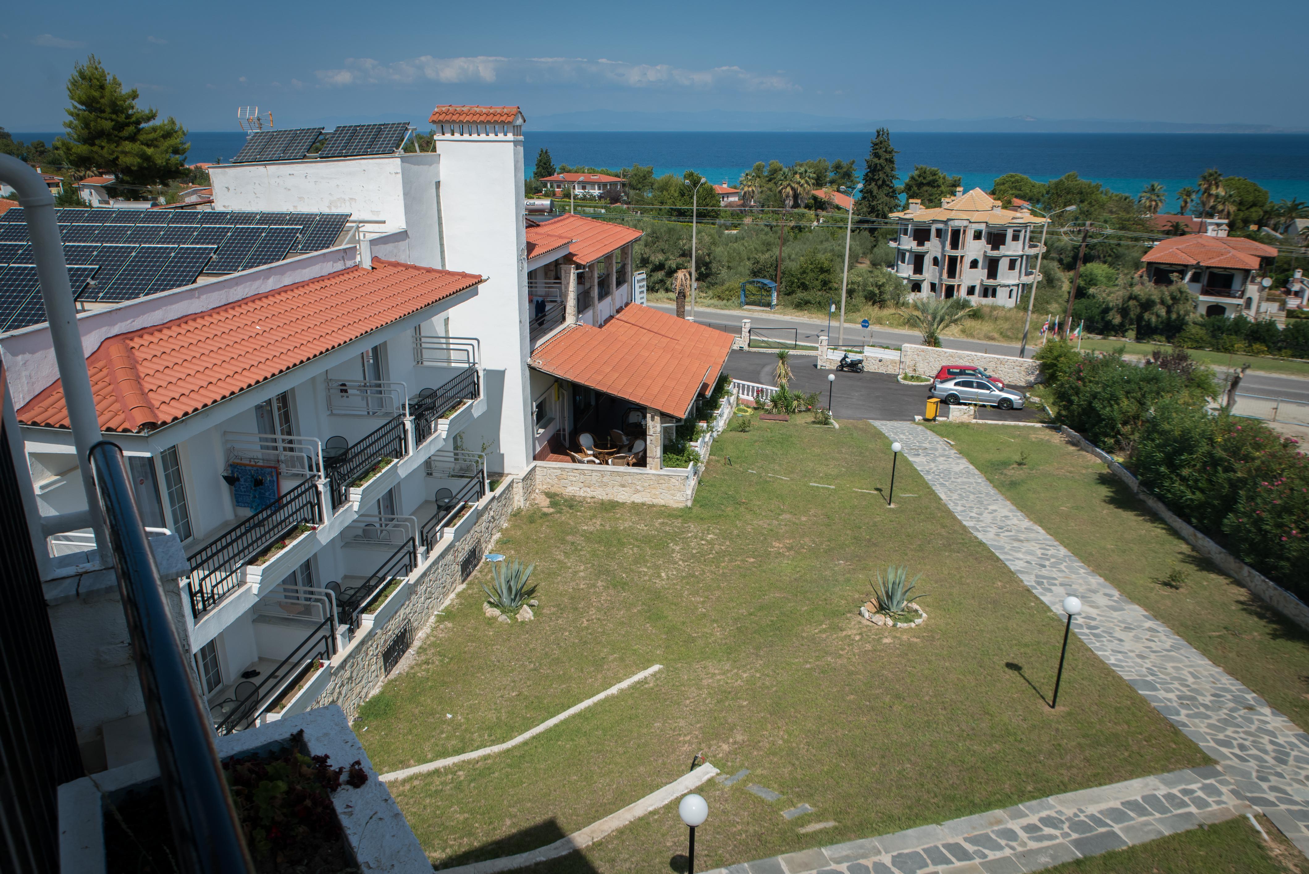 Halkidiki Palace Hotel โปไลโครโน ภายนอก รูปภาพ