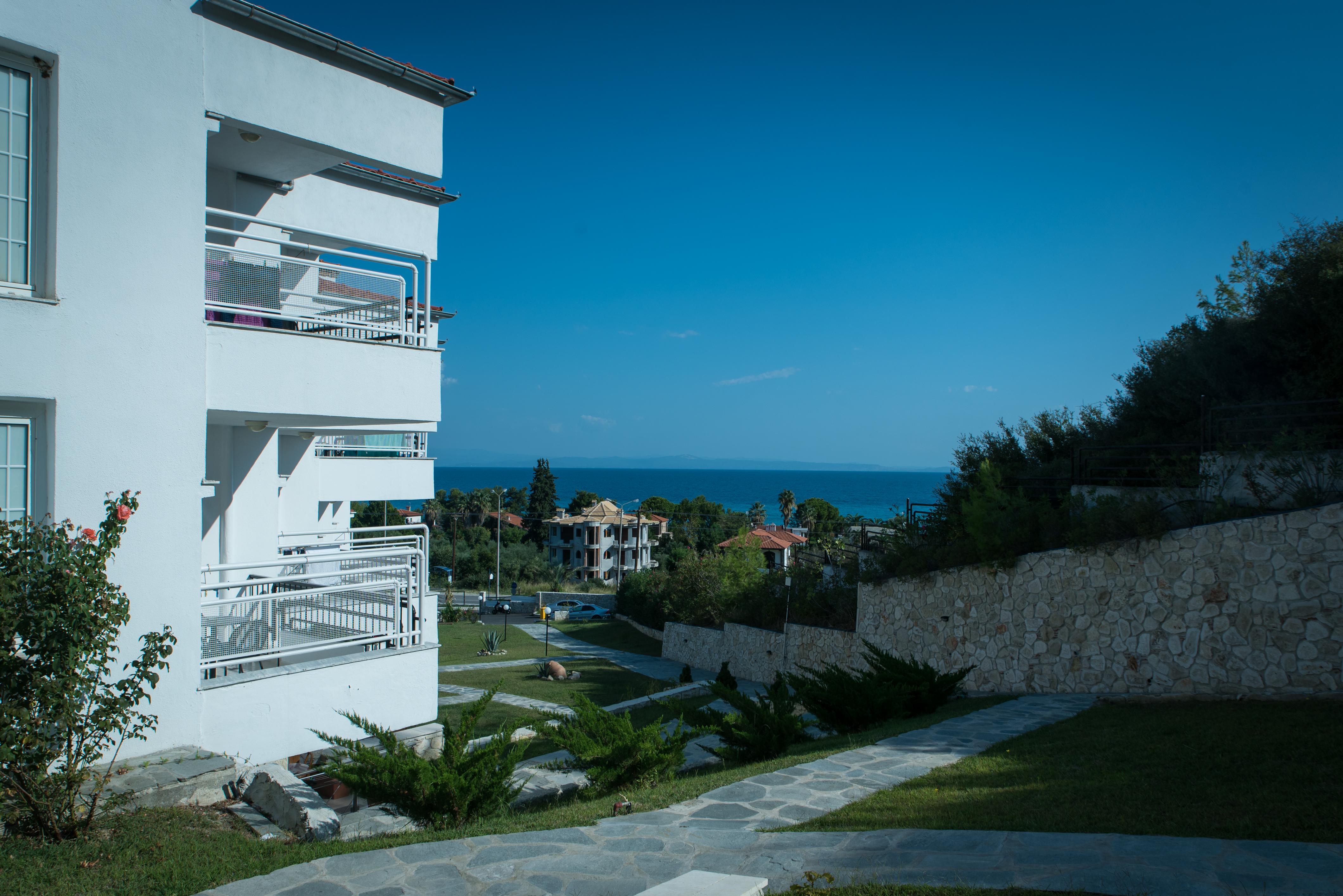 Halkidiki Palace Hotel โปไลโครโน ภายนอก รูปภาพ